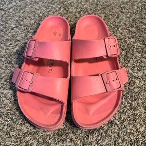 Birkenstock Women’s 37 (6)‎ Arizona EVA Beach Watermelon Sandals